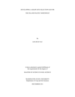 Developing a grape site selection GIS for the Inland Pacific Northwest