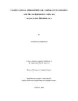 Computational approaches for comparative genomics and transcriptomics using 454 sequencing technology