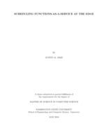 Scheduling functions-as-a-service at the edge