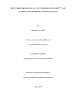 MWCNT reinforced metal matrix composites using LENS: Case studies on MWCNT-Bronze and MWCNT-A1-12%Si