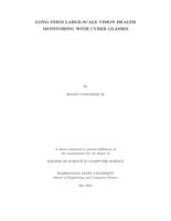 Long-term large-scale vision health monitoring with cyber glasses