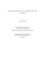 Pesticide susceptibility of potato tuberworm in the Pacific Northwest