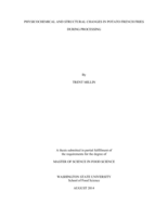 Physicochemical and structural changes in potato French fries during processing