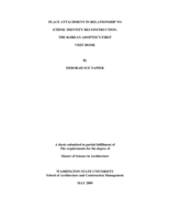 Place attachment in relationship to ethnic identity reconstruction: the Korean adoptee's first visit home