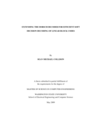 Extending the Dorsch decoder for efficient soft decision decoding of linear block codes