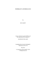 Temporality and permanance