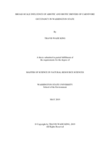 Broad-scale influence of abiotic and biotic drivers of carnivore occupancy in Washington state