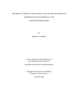 The impact of fining on the chemical and sensory properties of Washington State Chardonnay and Gewürztraminer wines