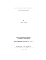 Using hyperlinks for traceability in software engineering