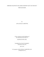 Embodied traditions: reclaiming feminine craft and the body through humor