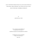 Legacy pesticides of breast mile in Aka and Ngandu peoples of the Central African Republic and attractant study of the Asian oyster drill Ocinebrellus inornatus