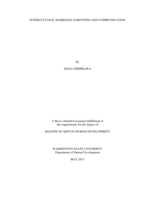 Intercultural marriage: parenting and communication