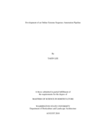 Development of an online genome sequence annotation pipeline