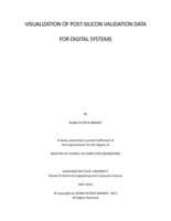 Visualization of post-silicon validation data for digital systems