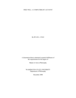 Free will: a compatibilist account