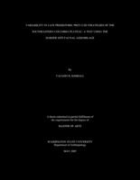 Variability in late prehistoric prey-use strategies of the southeastern Columbia Plateau: a test using the Harder Site faunal assemblage