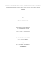 Dimethyl adenosine transferase (KSGA) deficiency in Salmonella enteritidis confers susceptibility to high osmolarity and virulence attenuation in chickens
