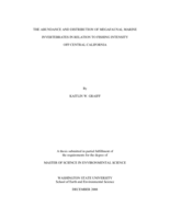 The abundance and distribution of megafaunal marine invertebrates in relation to fishing intensity off central California