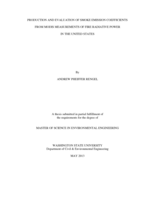 Production and evaluation of smoke emission coefficients from modis measurements of fire radiative power in the United States