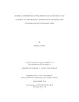 Building Distributed Applications for Monitoring and Control on the Resilient Information Architecture Platform (RIAPS) for Smart Grid