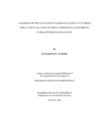 A marker for the Ug99 stem rust resistance gene Sr28 in spring wheat and evaluation of wheat stripe rust susceptibility in Brachypodium distachyon
