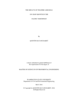 The impacts of wildfire aerosols on crop growth in the Pacific Northwest