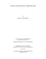 Lateral loads on reentrant corner structures