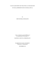 Coast Salish mortuary practices: an exploration of social representation in burial ritual