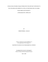 Human health risk characterization for dietary exposure to polychlorinated biphenyls (PCBs) in fish from the Columbia Basin Irrigation Project: a probabilistic approach