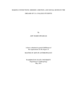 Making connections: memory, emotion, and social bonds in the dreams of U.S. college students