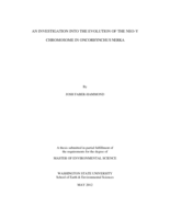 An investigation into the evolution of the neo-Y chromosome in Oncorhynchus nerka