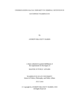 Understanding racial disparity in criminal detention in southwest Washington