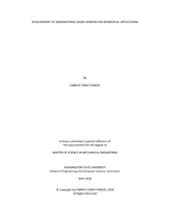 Development of nanomaterial based sensors for biomedical applications