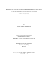 Beyond death anxiety: an exploratory structural equation model of the death distress scale and its relationship with panic disorder