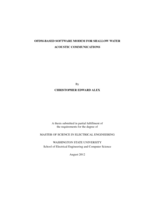 OFDM-based software modem for shallow water acoustic communications
