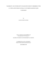 Variability and uncertainty in radiation doses to members of the U.S. population from naturally-occurring radionuclides in the body