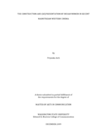 The construction and (re)presentation of Indian women in recent mainstream western cinema