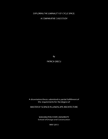 Exploring the liminality of cycle space: a comparative case study