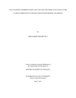Volcanogenic sedimentation and volcano-tectonic evolution of the Clarno formation in the Blue Mountains regions, NE Oregon