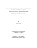 An oxygen isotope, fluid inclusion, and mineralogy study of the ancient hydrothermal alteration in the Grand Canyon of the Yellowstone River, Yellowstone National Park, Wyoming