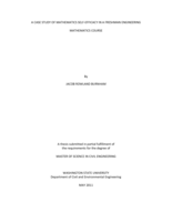 A case study of mathematics self-efficacy in a freshman engineering mathematics course