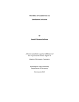 The effect of counter ions on lanthanide solvation