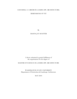 Choosing a career in landscape architecture: dimensions of fit