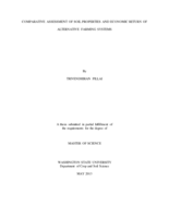 Comparative assessment of soil properties and economic return of alternative farming systems