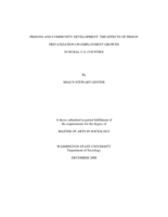 Prisons and community development: the effects of prison privatization on employment growth in rural U.S. counties