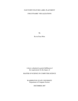 Fast point-feature label placement for dynamic visualizations