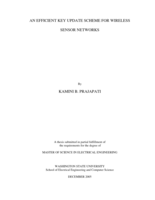 An efficient key update scheme for wireless sensor networks