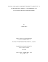 Juvenile coho salmon (Oncorhynchus kitsutch) sensitivity to environmentally realistic concentrations and durations of urban stormwater runoff