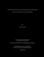 Assessing near-field naturally occurring isothiocyanates emissions after mustard green manure cover crop incorporation
