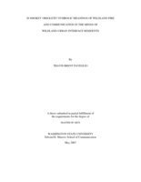 Is Smokey obsolete?: symbolic meanings of wildland fire and communication in the minds of wildland-urban interface residents